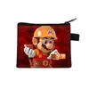 Nuevo Monedero de Mario, Porta Tarjetas y Llaves Mini de Alta Gama para Niños, Bolso Pequeño con Cremallera de Estilo Corto para Estudiantes de Gran Capacidad