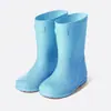 Fabricante de Botas de Chuva Infantis para Comércio Transfronteiriço, Sola Macia Antiderrapante, Leve, Adequado para Meninos e Meninas de 2 a 12 Anos, Botas de Chuva de Cano Médio, Calçados Aquáticos para Crianças Pequenas