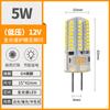 Bombilla LED G9 con pin, lámpara G4, 12 V, luz neutra, 9 W, pin de dos pines, 220 V, fuente de luz estroboscópica de tres colores