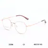 Montura de Gafas Retro Caja Japonesa y Coreana para Miopía Moda Artística para Hombres y Mujeres Montura Ultra Ligera de B Titanio con Borde Delgado Se Puede Equipar