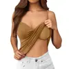 14 Colores [126] Selección de Talla Suministro Directo Modal Camisola de una Pieza con Copas sin Aros Camiseta Interior Lote de Fábrica