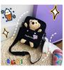 Ins Canvas Small Bag Mulheres 2023 Nova Chegada Coreano Moda Doce Crossbody Bag Plush Bear Bag Shoulder Bag