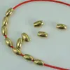 [You Mo] fabricantes al por mayor cuentas de arroz de latón cuentas hechas a mano con cuentas accesorios para joyería diy cuentas sueltas
