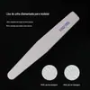 Lixa de unha tira diamante cinza tira grossa fosca ferramenta de unha EVA manicure dupla face ponto de exportação