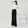 Pantalones de Maternidad Nuevos 2025 Pantalones de Otoño Ligeramente Acampanados Pantalones Casuales Versátiles Pantalones de Maternidad para Bajitas