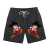 Pantalones de playa para hombre de venta caliente de comercio exterior, shorts para hombre, impresión digital 3D de Dragon Ball, shorts deportivos casuales que se pueden combinar