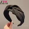 Nuevo Estilo Banda de Cabeza de Lavado Facial de Alta Cranial Banda de Pelo de Presión para Mujer Pinza de Pelo de Satén de Alta Calidad Banda de Pelo Plegada Cinta para la Cabeza Elegante Sombrero de Ala Ancha