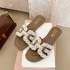 Pantuflas Versátiles para Mujer, Calzado de Verano para Exteriores, Sandalias de Falda 2026, Sandalias de Moda para Mujer con Suela Plana, Nuevo Estilo Francés