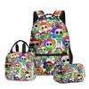 Lanzamiento de Nuevo Producto Transfronterizo El Mundo de Dandy El Mundo de Dandy Mochila Escolar Mochila Bolsa de Almuerzo Estuche Portaplumas Set de Tres Piezas