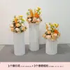 Ceremonia de Entrega de Coche Ventana Decoración de Boda Columna de Flores Arte Floral Tienda 4s Soporte de PVC de Bienvenida Columna de Papel Adornos de Decoración