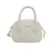 Bolsa de Ombro Minimalista de Nicho Estilo Coreano 2025 Inverno Nova Moda Cor Color Block Bolsa de Mão Transversal Pequena para Mulheres