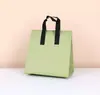 Bolsas isotérmicas personalizadas de tela no tejida y papel de aluminio grueso para llevar a domicilio, adecuadas para barbacoa, cangrejos de río y té de leche