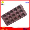 Super fofo porco multi-expressão molde de silicone para chocolate molde de silicone para bolo molde de 15 peças de cabeça de porco stand de cera para pintura a fogo