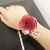 Pulso da dama de honra Flor de casamento Sentido avançado da noiva Mão Pulseira de flores Corpete de flores Fadas Casamento Irmã Grupo Temperamento Acompanhante Cerimônia