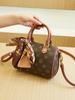 Bolso bandolera Banimeizi para mujer, versión clásica, mini bolso tipo almohada, bolso Boston, bolso de mano