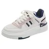 Zapatillas de Mujer de Moda con Bloques de Color y Suela Gruesa 2026 Estilo Nuevo de Primavera Estilo Simple Zapatos de Estudiante Juveniles Campus Casual
