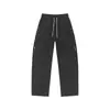 Pantalones personalizados/otoño e invierno impermeables para hombre, modernos, para exteriores, holgados, de pierna recta, pantalones de trabajo gruesos, estilo casual