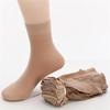 10 Pares de Meias Curtas Finas Femininas para Primavera e Verão, Meias Retas de Veludo, Meias Curtas Finas de Seda Cristal para Homens, Mulheres e Crianças