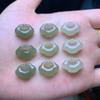 Pingente Acessórios Cadeado Ruyi Xiangyun Jade Hetian Natural DIY Feito à Mão Venda Direta de Fábrica