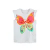 Fabricante Original 26 Nuevos Estilos de Verano para Niñas Camisetas de Algodón Tejido de Manga Corta, Patronaje Profesional y Producción Personalizada