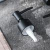 Cabezal de Bomba Negro Mate, Cabezal de Bomba Tipo Pulsador, Cabezal de Bomba de Plástico, Cabezal de Bomba para Gel Antibacterial, Cabezal de Bomba para Desinfectante, Cabezal de Bomba para Loción