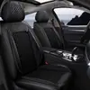 Cojín para Asiento de Coche en Stock, Asiento Individual/Doble de Cuero, Universal para Todas las Estaciones, Cinco Plazas, Cojín Transpirable de Seda de Hielo para Asiento de Coche