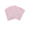 Servilletas Desechables Cuadradas de Encaje a Cuadros Transfronterizas Servilletas para Fiesta Navideña Servilletas de Hotel Restaurante Occidental Servilletas Coloridas
