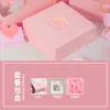 Caixa de Presente Rosa Magnética de Alta Qualidade para o Dia dos Namorados para Lembrancinhas Skincare Cosméticos Batom Perfume Caixa de Presente