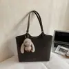 Bolsa Tote para o Trabalho 2025 Outono e Inverno Nova Bolsa de Ombro Retrô Grande Capacidade Versátil Bolsa de Braço