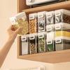Latas Seladas de Grau Alimentício para Conservas Nacuan, Caixas de Armazenamento Transparentes de Plástico Espessado, Armazenamento de Lanches, Potes de Armazenamento de Grãos