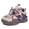 Zapatillas deportivas para niñas, zapatillas infantiles de suela blanda, nuevos zapatos casuales otoño 2026, zapatillas de correr ligeras de dibujos animados para niñas