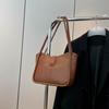 Bolso Retro de Alta Gama para Mujer 2025 Nuevo Trendy Bolso de Hombro Maillard Gran Capacidad Bolso General Bolso Tote Explosivo