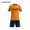 Jerseys de Fútbol Personalizados, Poliéster de Sublimación de Cuerpo Completo de Secado Rápido, Uniformes de Entrenamiento para Competición al Aire Libre, Uniformes de Fútbol Completos al por Mayor