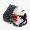 Bolso Pequeño de Mano Primavera Verano 2026 Nuevo Bolso Cruzado de Hombro Único con Acolchado de Diamantes y Cadena Bolso Cuadrado de Alta Gama Elegante Más Vendido