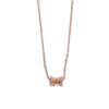Cadena de clavícula pequeña de plata esterlina S925 para mujer, collar elegante de lujo con nicho, colgante de cadena de primavera de viento frío de celebridades cibernéticas