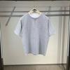 Camiseta de manga corta de dos piezas con cuello redondo y diseño de nicho Sense Fake 2024 para hombre, estilo coreano, holgada, sencilla, combinable con todo, de media manga.