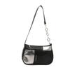 Nova Bolsa Outono Inverno 2025 Transfronteiriça Bolsa Pequena Quadrada Cor Bloco Corrente Moda Personalizada Bolsa de Ombro Bolsa Transversal Atacado