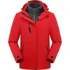 Chaqueta tres en uno XCC5237, ropa de trabajo hecha a medida, uniforme de grupo para otoño e invierno con forro polar y logo impreso