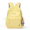 Nova Mochila Versátil de Grande Capacidade Estilo Simples para Mulheres Estudantes Campus Leve Alta Aparência Estilo Coreano