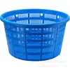 Cestas de Plástico Empilháveis, Cestas Redondas Grandes para Melancia, Frutos do Mar, Produtos Aquáticos, Uvas, Frutas, Cestas Basculantes, Caixas Basculantes, Espessadas