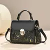 Bolso de Diseño de Sentido de Comercio Exterior Nuevo Bolso de Mano Impreso Elegante Bolso de Hombro Clásico de Alta Gama Bolso Cruzado de Moda para Mujer