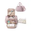 Bolsa de pañales nueva de Amazon, Bolso de mano, Bolso de hombro, Bolsa para bebé y mamá, Multifuncional, Portátil, Extractor de leche, Bolsa para almacenar leche