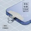 Gaxeta para Celular Rotativa 360 Graus Cordão de Pulso Clipe de Metal Aço Inoxidável Logotipo do Fabricante Patch Traseiro de Conexão Ultrafino