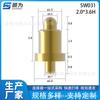 Tipo de inserción con dedal de resorte de columna pin de cobre dedal elástico de carga electrodo pogopin pin de señal