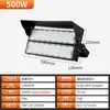 Holofote LED de Alta Potência Transfronteiriço para Exterior Quadrado Dock Holofote Potência Total Alto Brilho 1200W Luz de Projeção