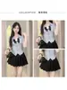 Camisa Rayada Dulce y Fresca con Lazo Top de Manga Corta para Mujer Cintura Ceñida Costuras Verano Vintage Chica Picante Camisa Corta para Mujer