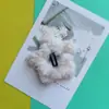 Pasador de Estrella de Peluche para Niños Pasador de Estrella de Color para Niñas No Golpear Clip para Flequillo de Niña Pequeña Clip Lateral