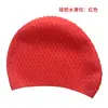 Gorro de natación de silicona resistente al agua de 75 g con bordes, adecuado para hombres y mujeres, alta elasticidad, impermeable, protección para los oídos, tamaño ampliado