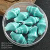 Contas Cerâmicas de Animais Marinhos Feitas à Mão Acessórios para Joias DIY Brincos Colares Materiais Contas Coloridas de Concha Contas Soltas