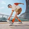 Zapatillas de Correr Lingfeng Hongxing Erke para Hombre Verano Nuevas de Malla Transpirables Suela Suave Zapatillas Deportivas Amortiguadoras de Impacto Rebotantes Zapatillas de Correr